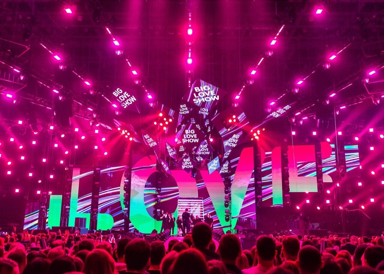 BIG LOVE SHOW. ФАН-ЗОНА АЛЬФА-БАНКА